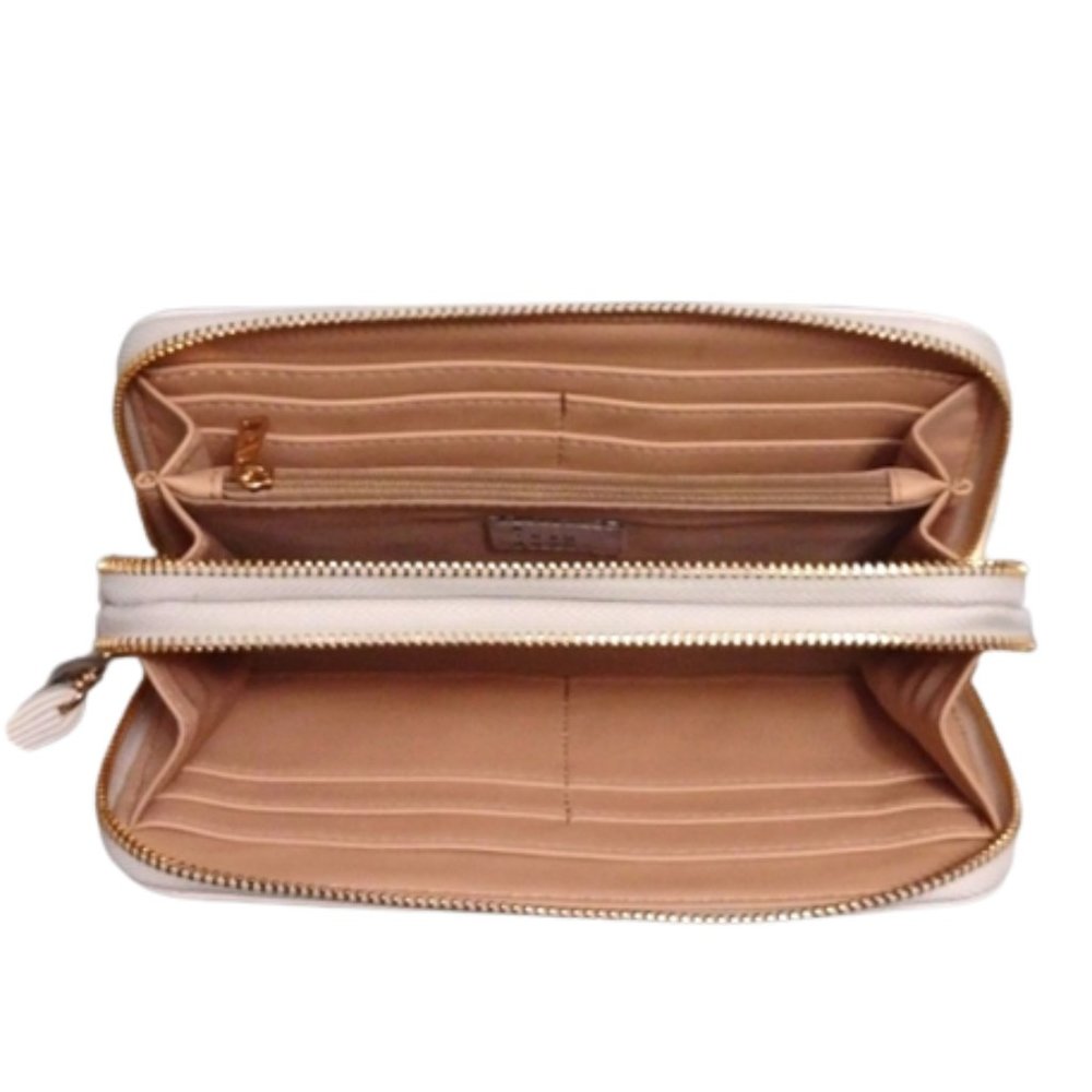 Women's Double Zip Wallet - A New Day - Picture 2 of 4